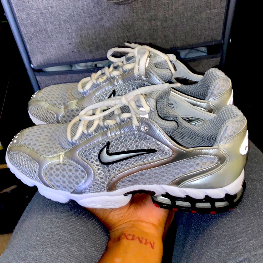 COPY - Nike Zoom Spiridon Caged 2 Metallic Silver